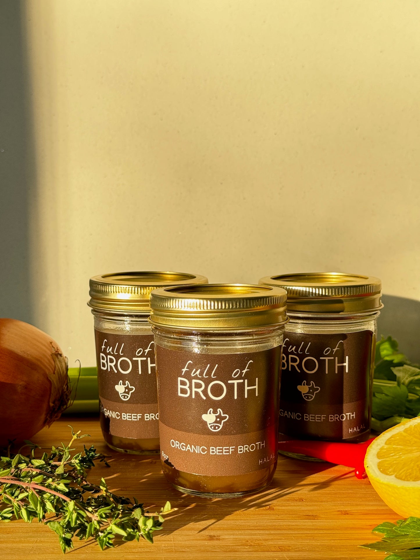 Halal Organic Grass-Fed Beef Bone Broth