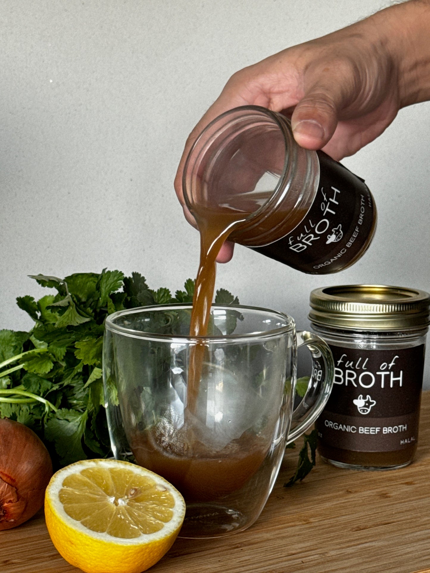 Halal Organic Grass-Fed Beef Bone Broth