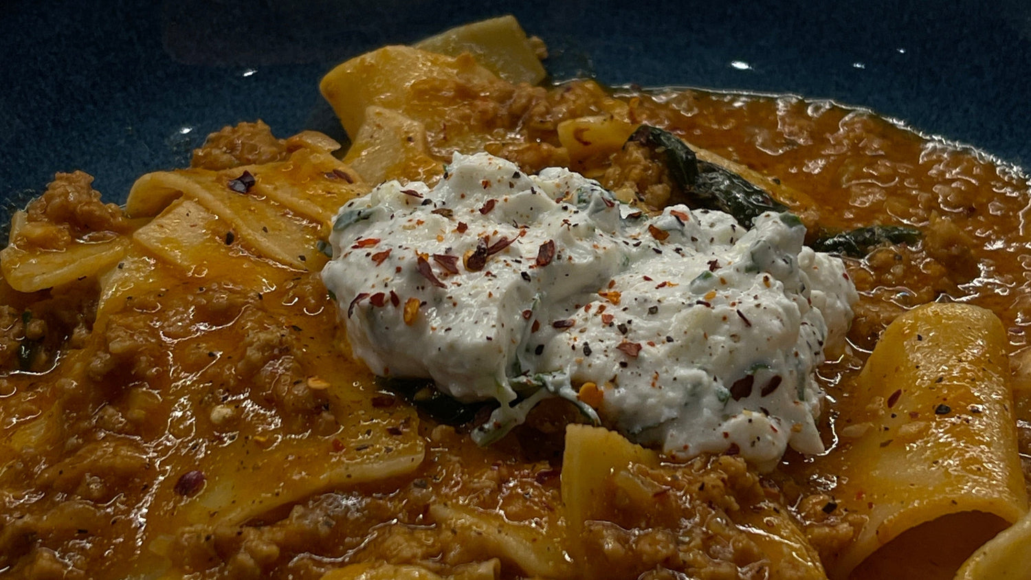 Plate of Lasagna soup